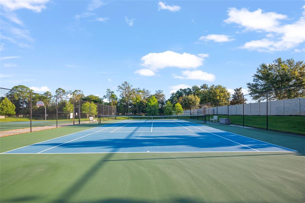 18428 Malinche Loop Spring Hill, FL 34610 - Photo 59 of 62 a view of an outdoor space and tennis court