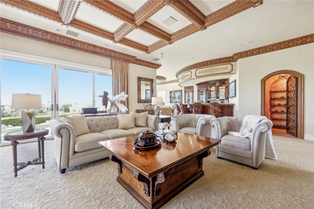 60 Ritz Cove Drive Dana Point, CA 92629 - Photo 16 of 74 The Family Room is gorgeous and leads to the wine room and bar area/sitting room.