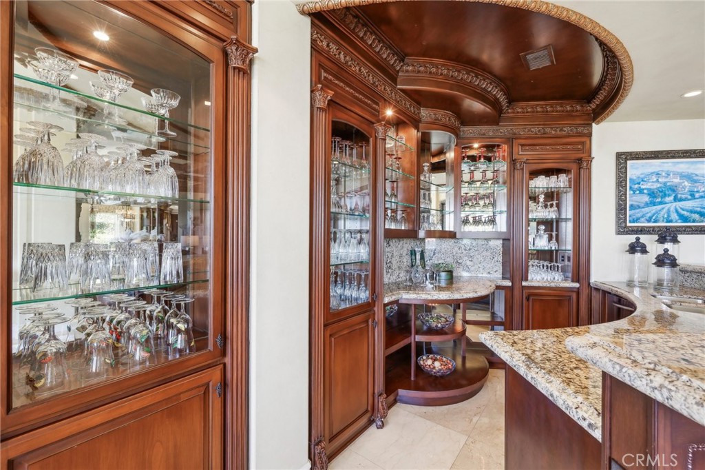 60 Ritz Cove Drive Dana Point, CA 92629 - Photo 21 of 74 Entertain in luxury at this divine wet bar!