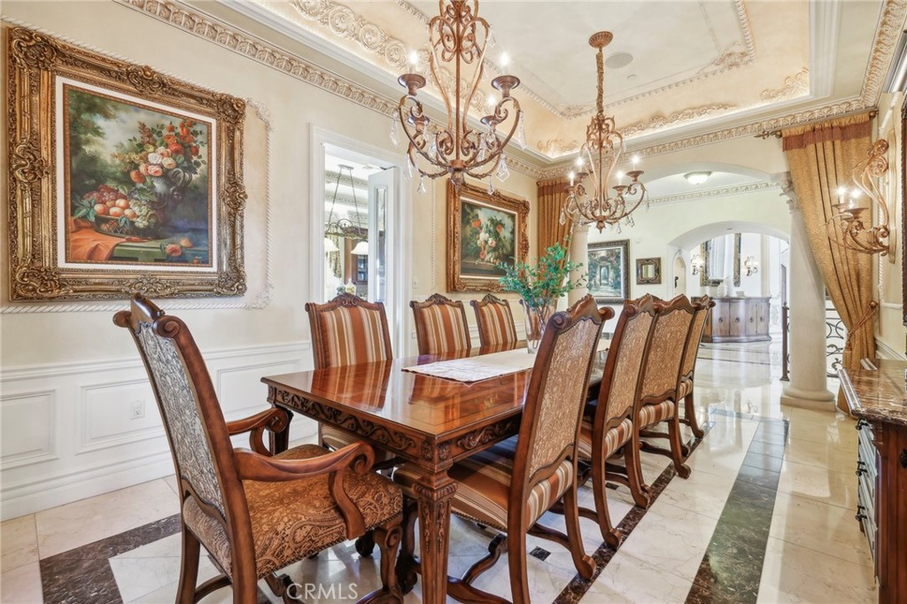 60 Ritz Cove Drive Dana Point, CA 92629 - Photo 30 of 74 Formal Dining Room is regal!