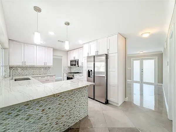 a view of a window in a room