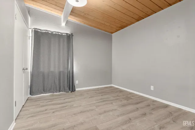 a view of wooden floor