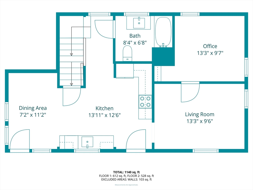 38 Twichell Street Athol, MA 01331 - Photo 24 of 26 a picture of a floor plan