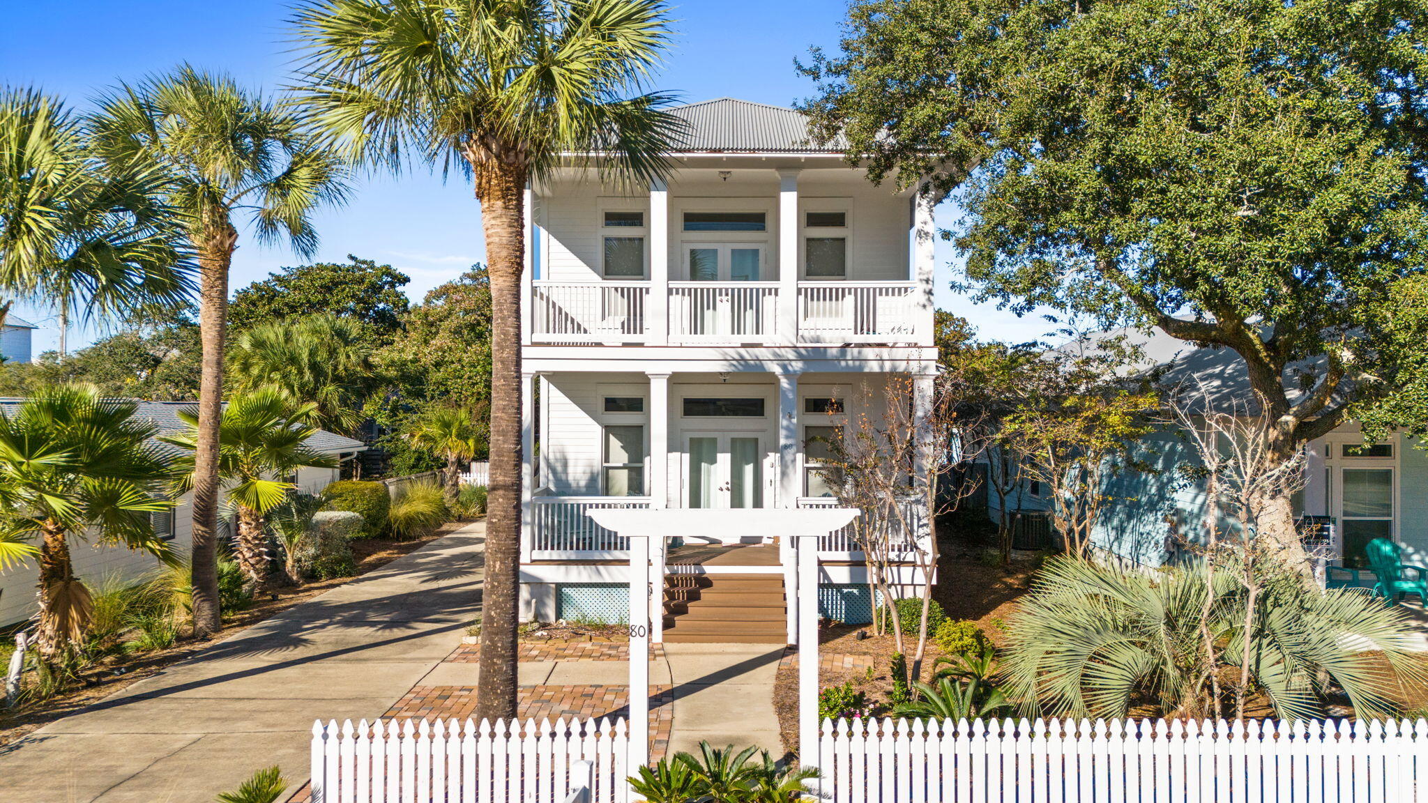 80 Dolphin Street Destin, FL 32541 - Photo 7 of 34 a view of a house with a tree