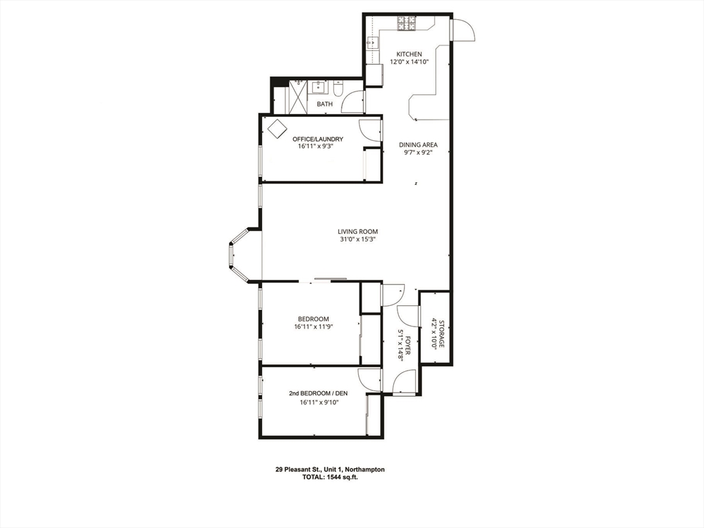 29 Pleasant Street, Unit 1 Northampton, MA 01060 - Photo 20 of 20