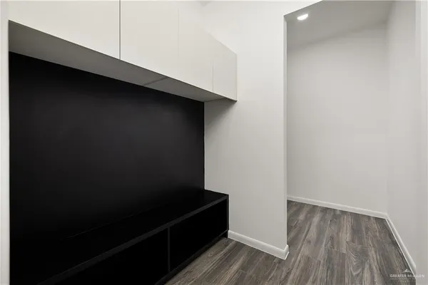 a view of wooden floor