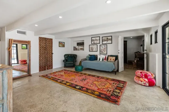 a view of gallery with window