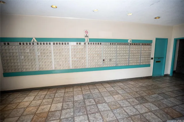 a small garden with a small yard