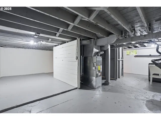 a view of a storage room