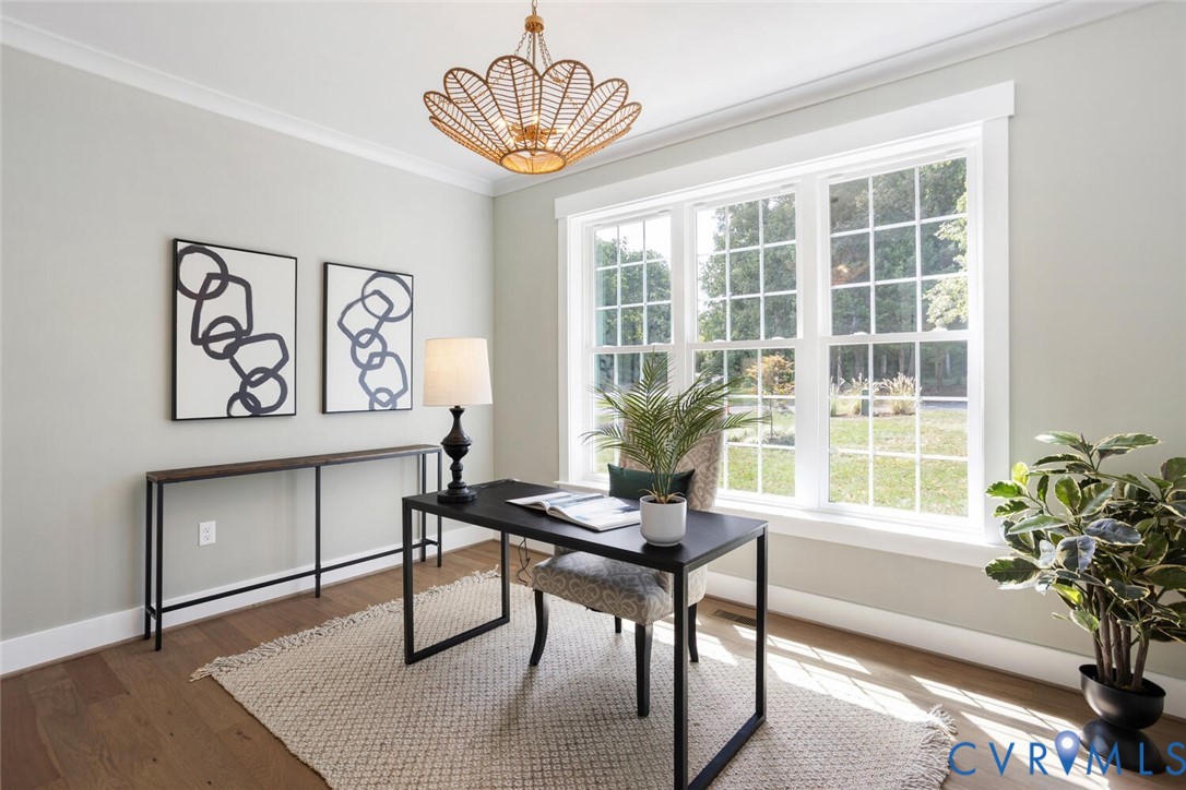 13800 Summerlook Lane Chesterfield, VA 23832 - Photo 7 of 49 a workspace with furniture and a window