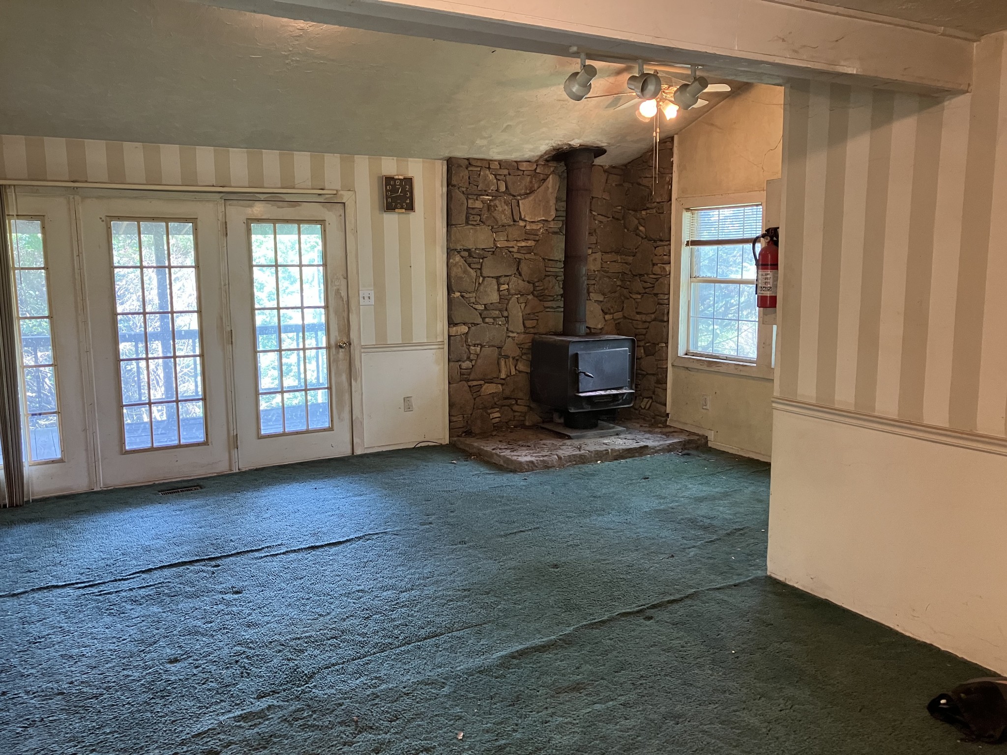 2029 Old Lake Road Lewisburg, TN 37091 - Photo 19 of 23 a view of a livingroom with a fireplace and a window