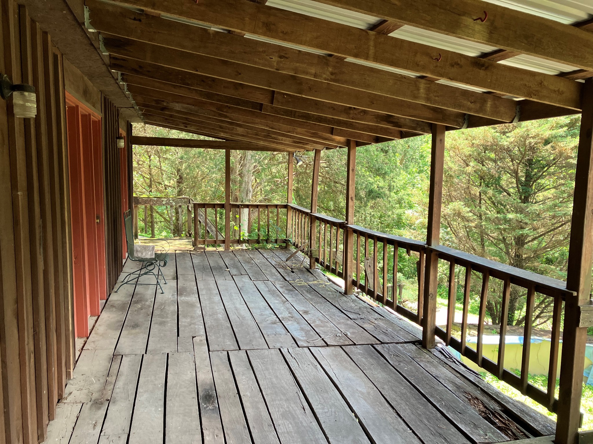 2029 Old Lake Road Lewisburg, TN 37091 - Photo 9 of 23 a view of balcony with wooden floor