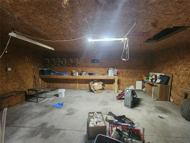 a utility room with lot of items