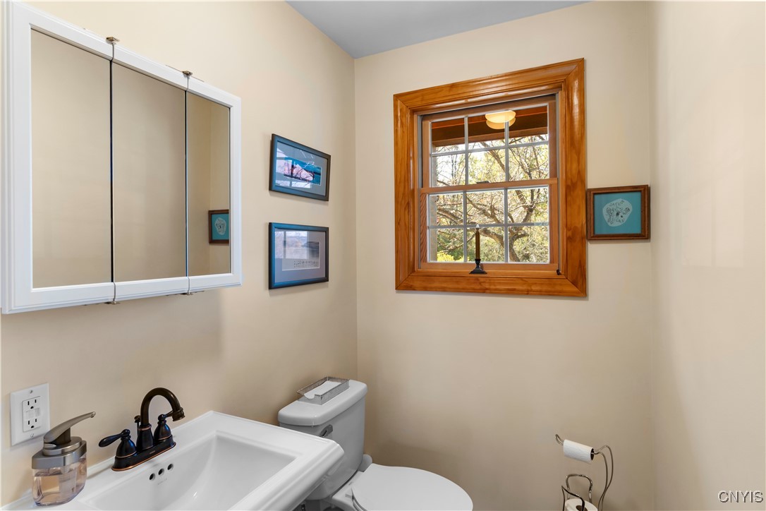 1038 Shackham Road Fabius, NY 13063 - Photo 14 of 47 Half bathroom on the first floor