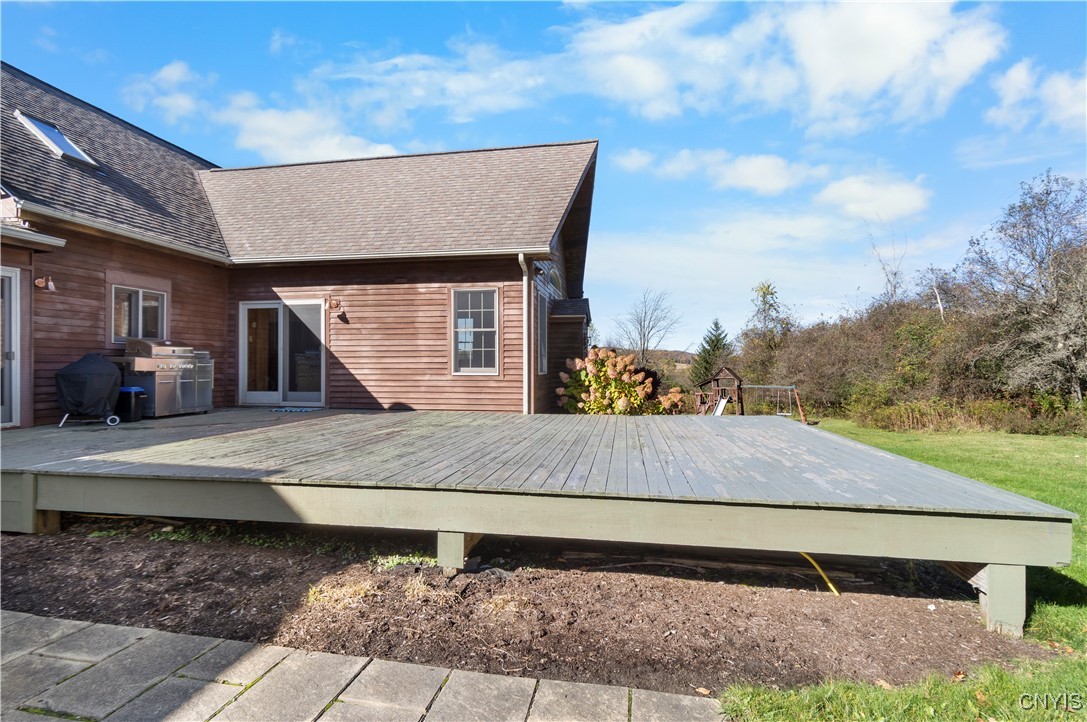 1038 Shackham Road Fabius, NY 13063 - Photo 33 of 47 Back deck