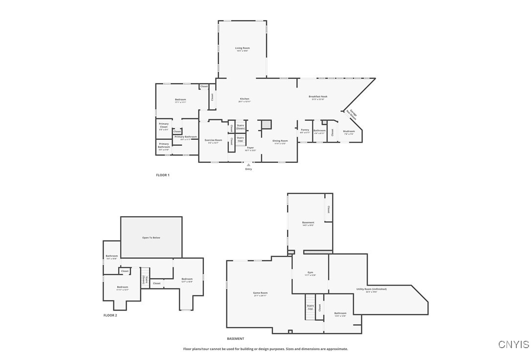 1038 Shackham Road Fabius, NY 13063 - Photo 47 of 47 Combined floor plan