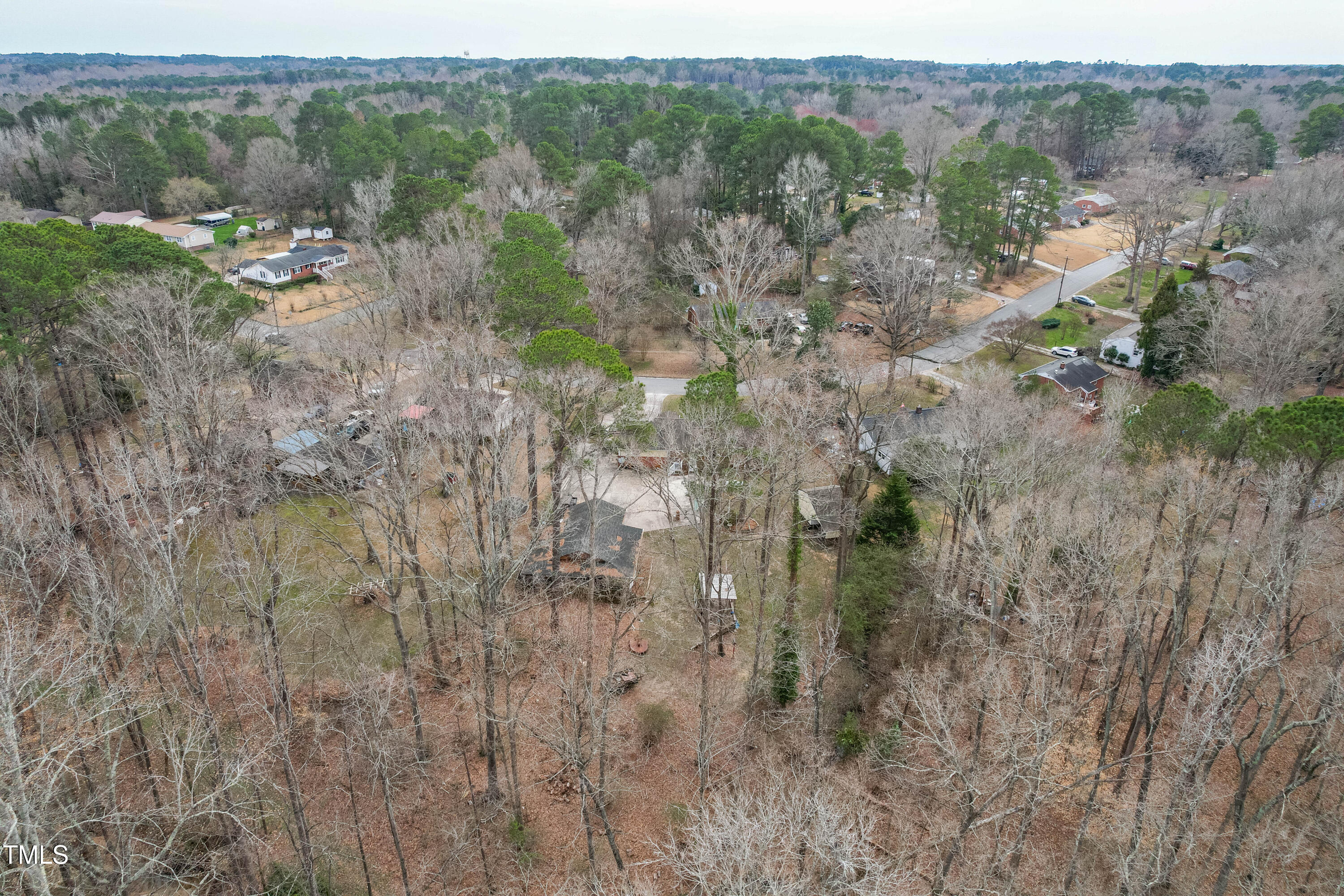 3617 Cranston Road Garner, NC 27529 - Photo 25 of 25 a view of a forest with trees in the background
