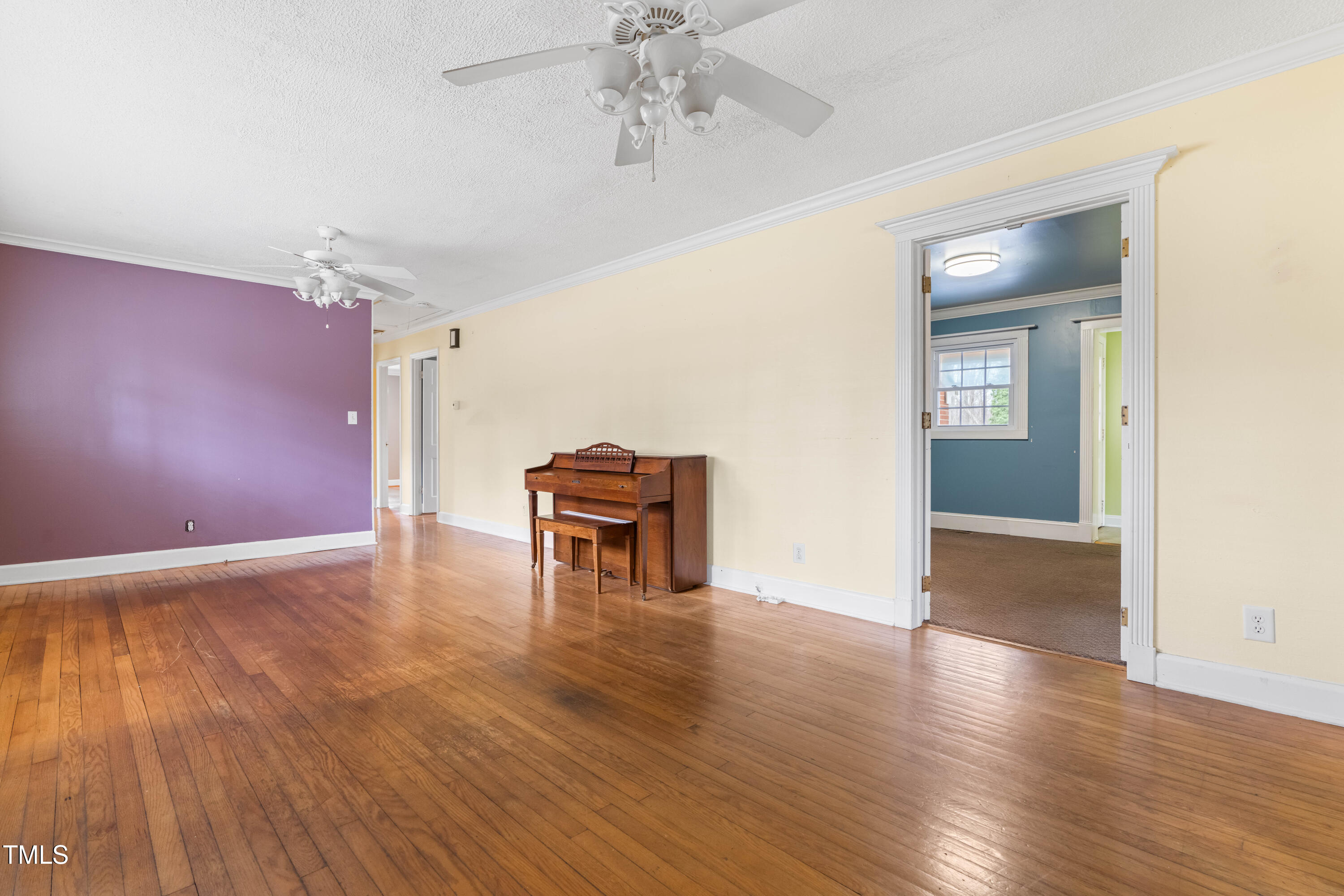 3617 Cranston Road Garner, NC 27529 - Photo 5 of 25 a view of empty room with wooden floor