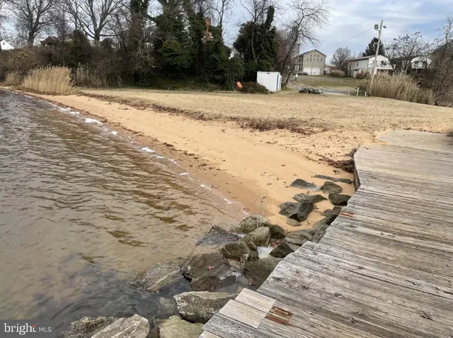 a street view covered with snow