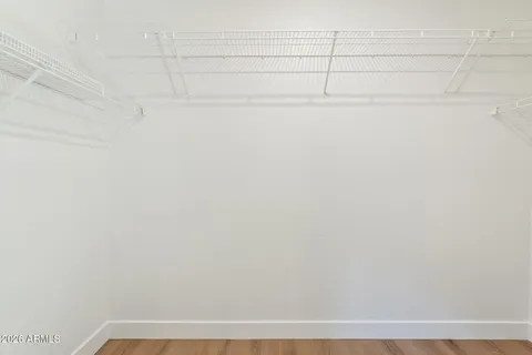 a view of a closet