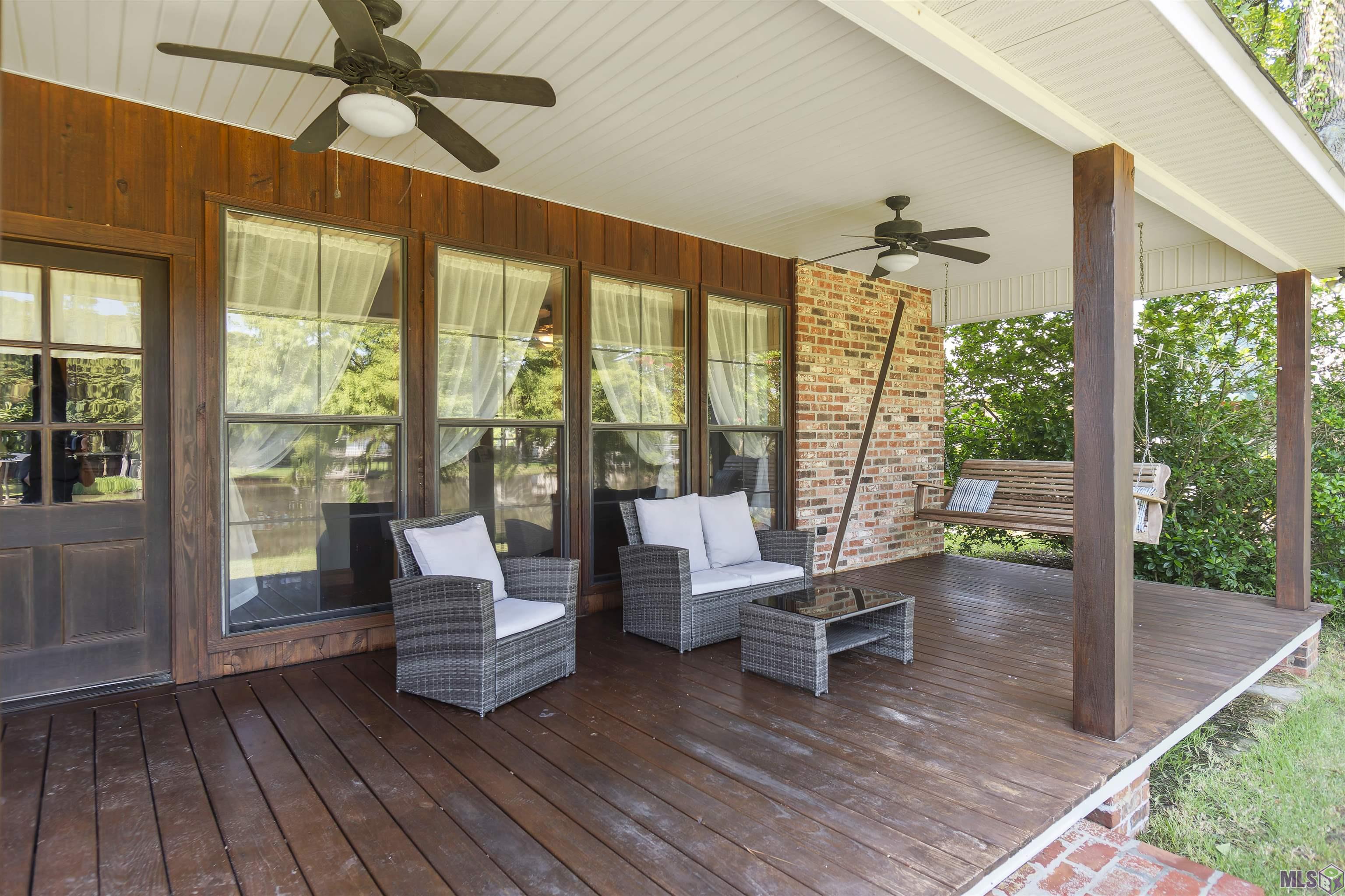 17566 Summerfield Road North Prairieville, LA 70769 - Photo 7 of 40 Back Porch with River Views