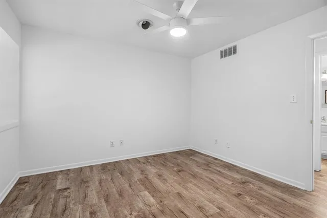 wooden floor in an empty room