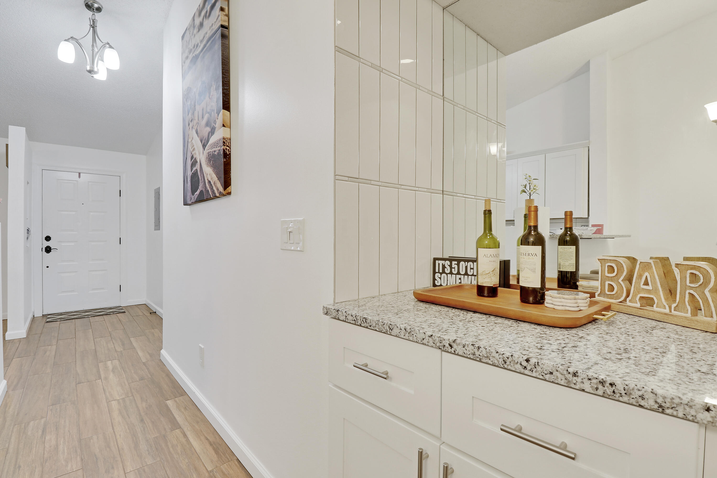 1112 Keystone Drive, Unit A Jupiter, FL 33458 - Photo 11 of 41 a bathroom with sink and mirror