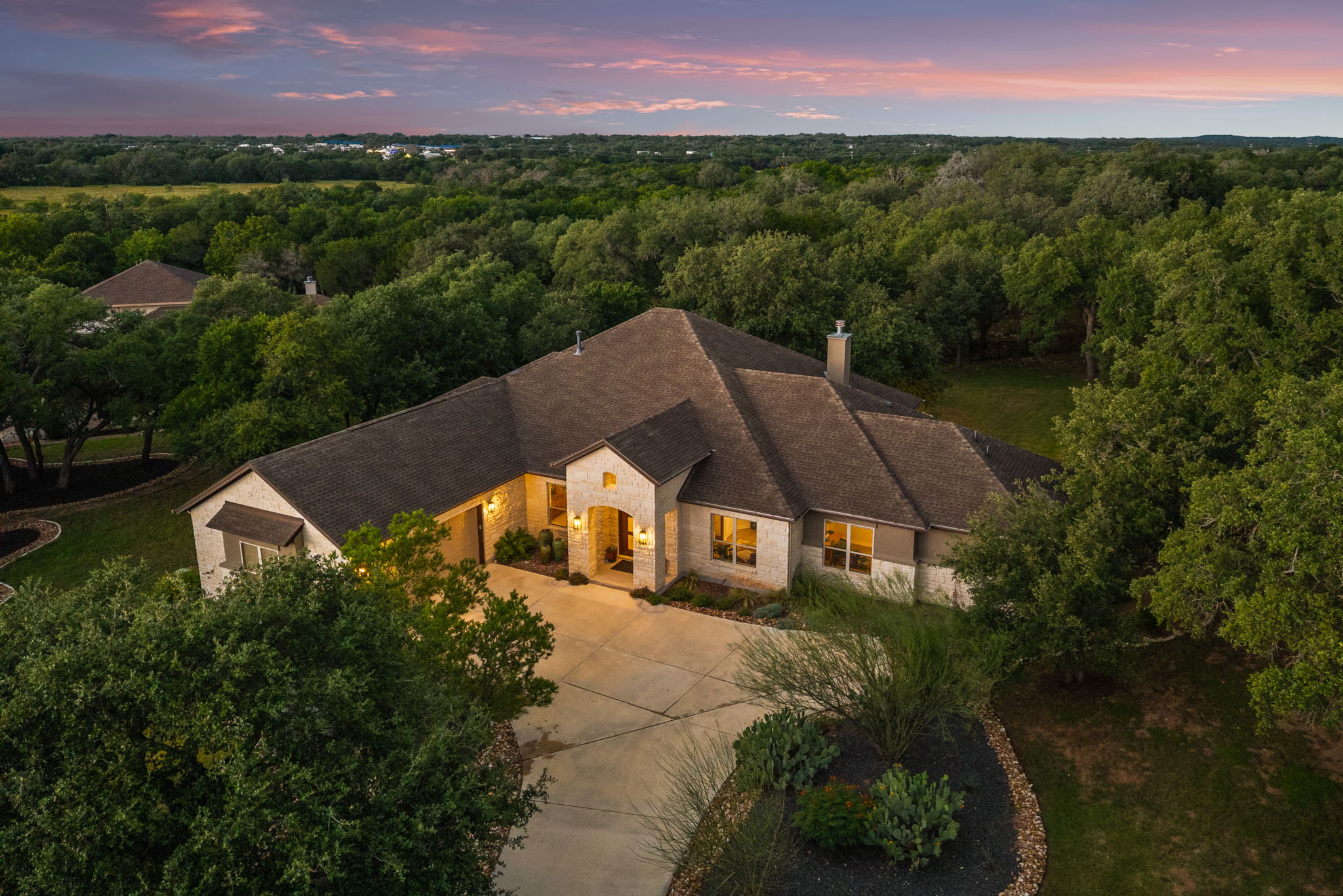 212 Marbella Way Georgetown, TX 78633 - Photo 2 of 40 a view of a house with a yard and a large tree