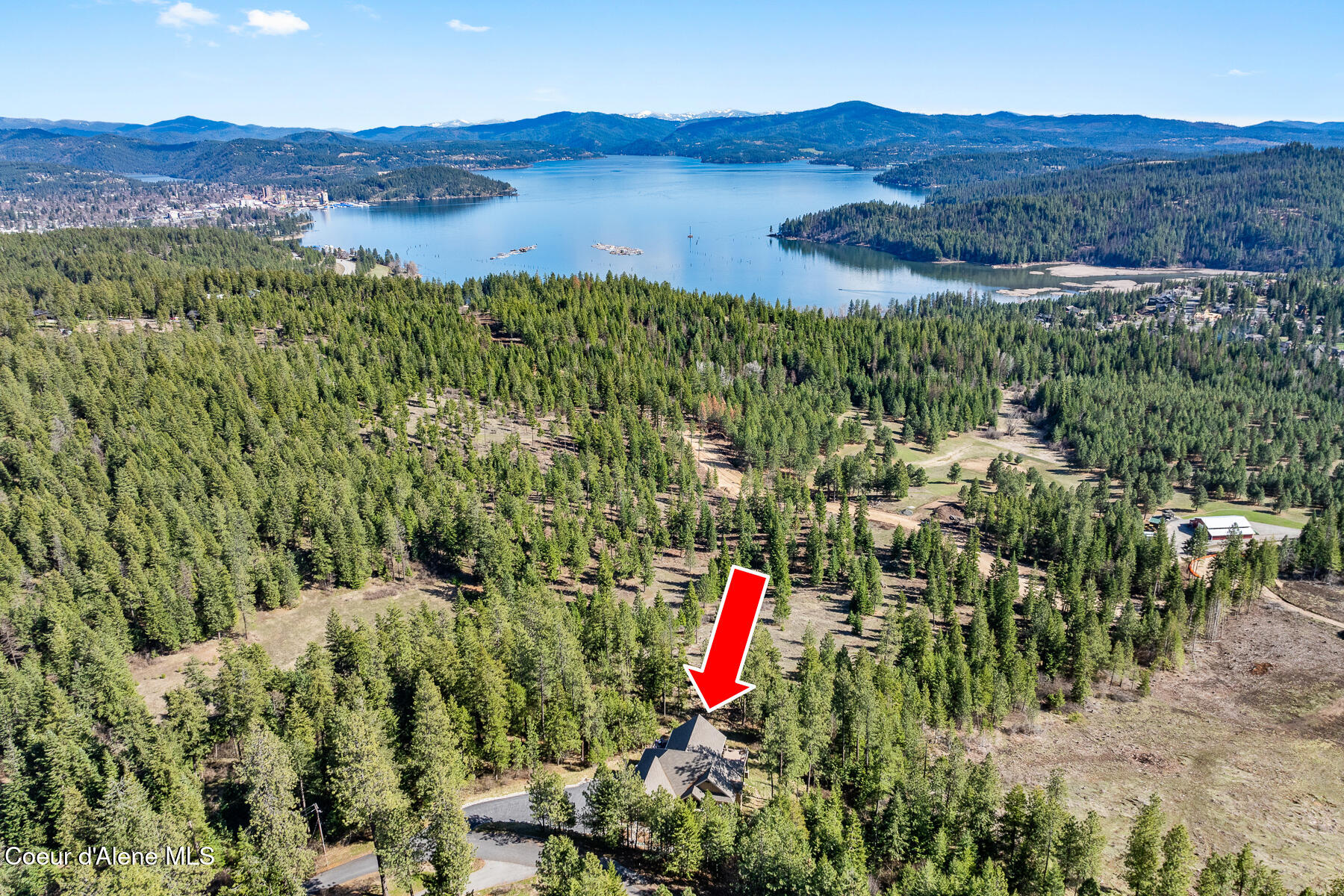 1122 South 4 Winds Road Coeur D'Alene, ID 83814 - Photo 69 of 73 Aerial_1122SFourWindsRd-8_Arrow
