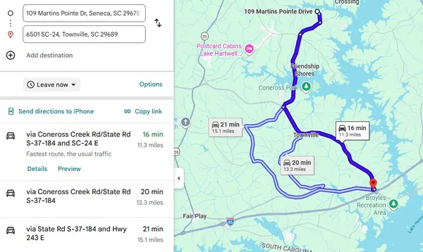 $1,599,999 | 109 Martins Pointe Drive, Seneca, SC 29678