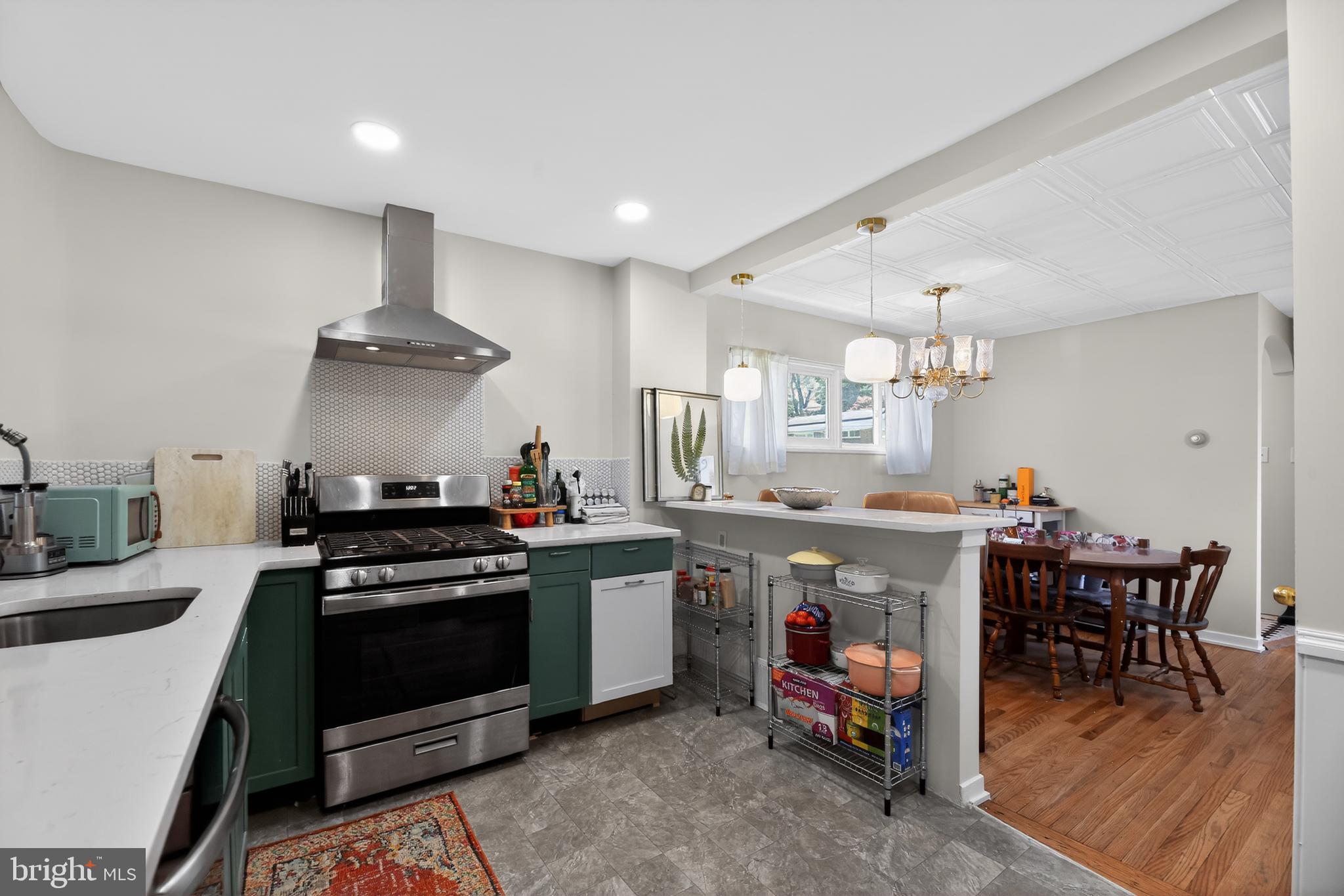 504 Louise Road Glenside, PA 19038 - Photo 10 of 41 Charming kitchen with modern flair.