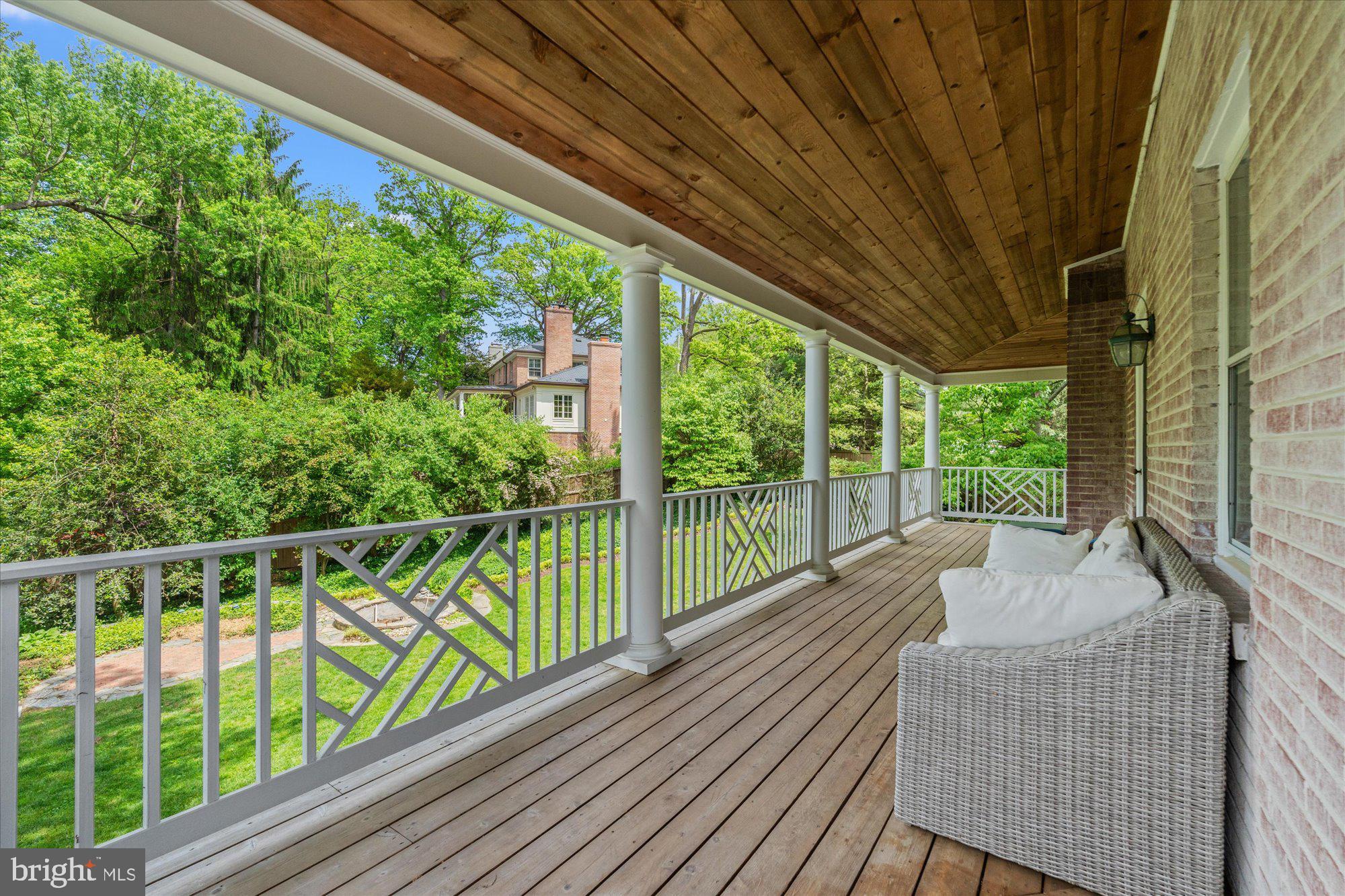 8300 Kerry Road Chevy Chase, MD 20815 - Photo 20 of 42 a view of balcony with furniture