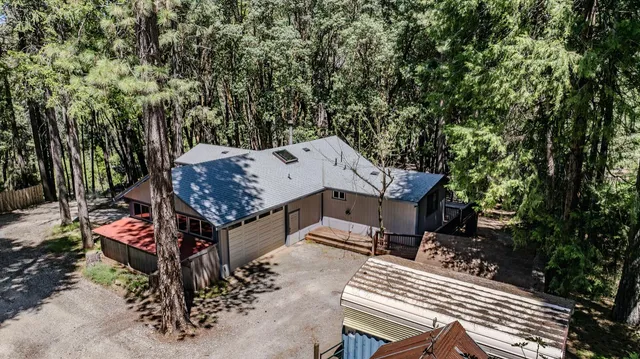 a view of outdoor space with trees