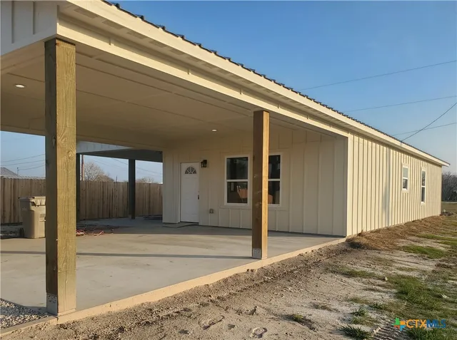 a view of a front door