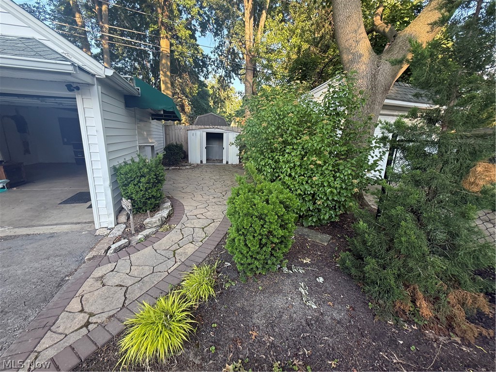 181 Sunset Road Avon Lake, OH 44012 - Photo 33 of 35 Garden Path and Shed
