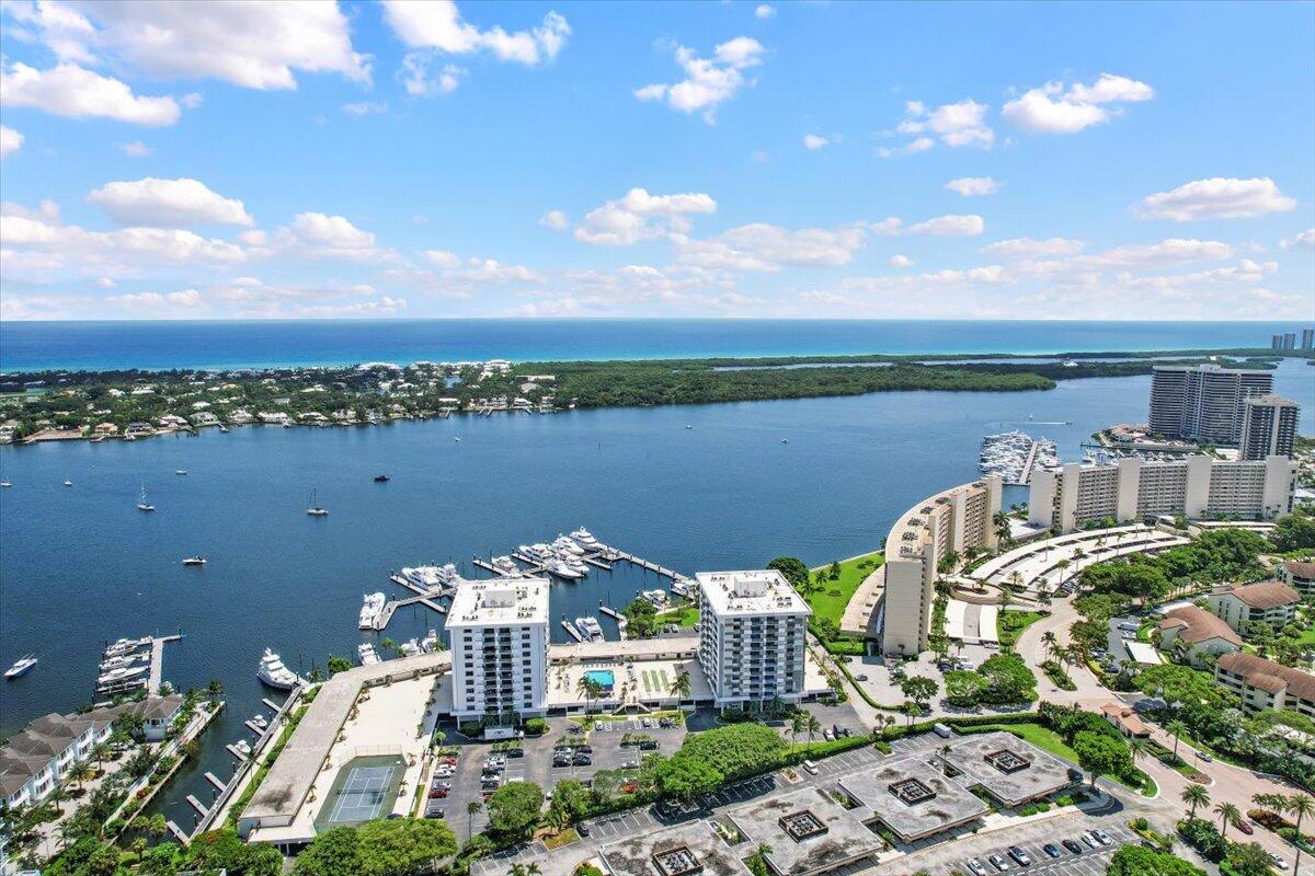 1200 Marine Way, Unit 304 North Palm Beach, FL 33408 - Photo 30 of 31 a view of a lake with a city in the background