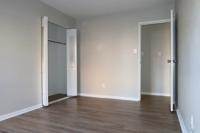 a view of closet area