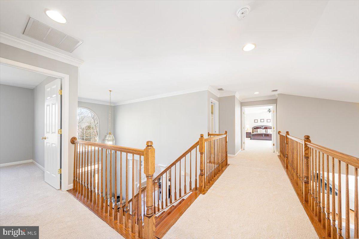 18602 Broken Oak Road Boyds, MD 20841 - Photo 34 of 83 Open hallway overlooks the grand foyer & family rm