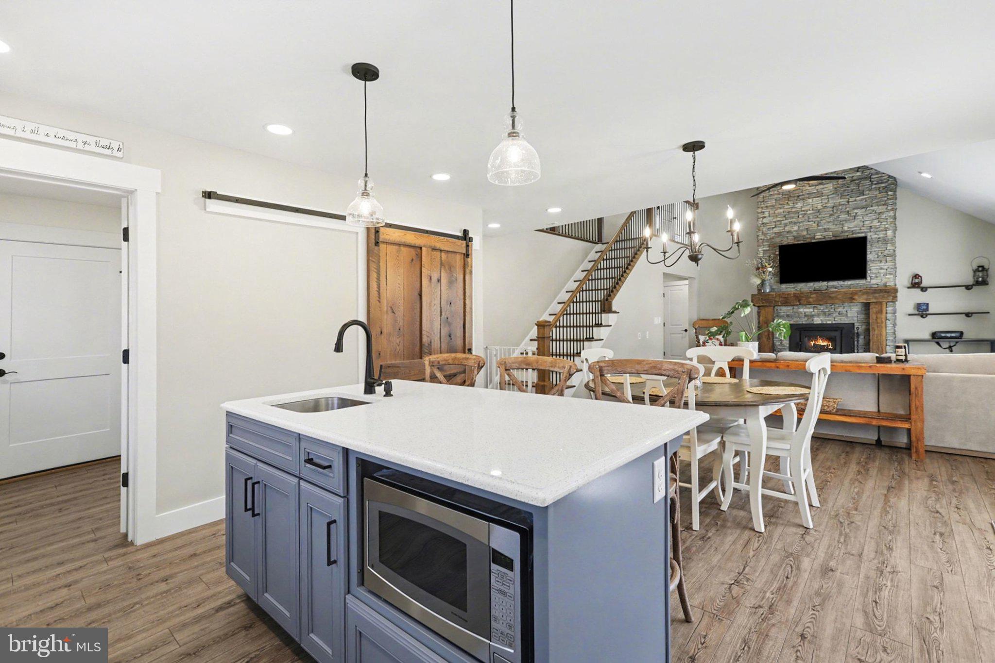 545 Pleasant View Road Lewisberry, PA 17339 - Photo 12 of 62 a large kitchen with a table and chairs