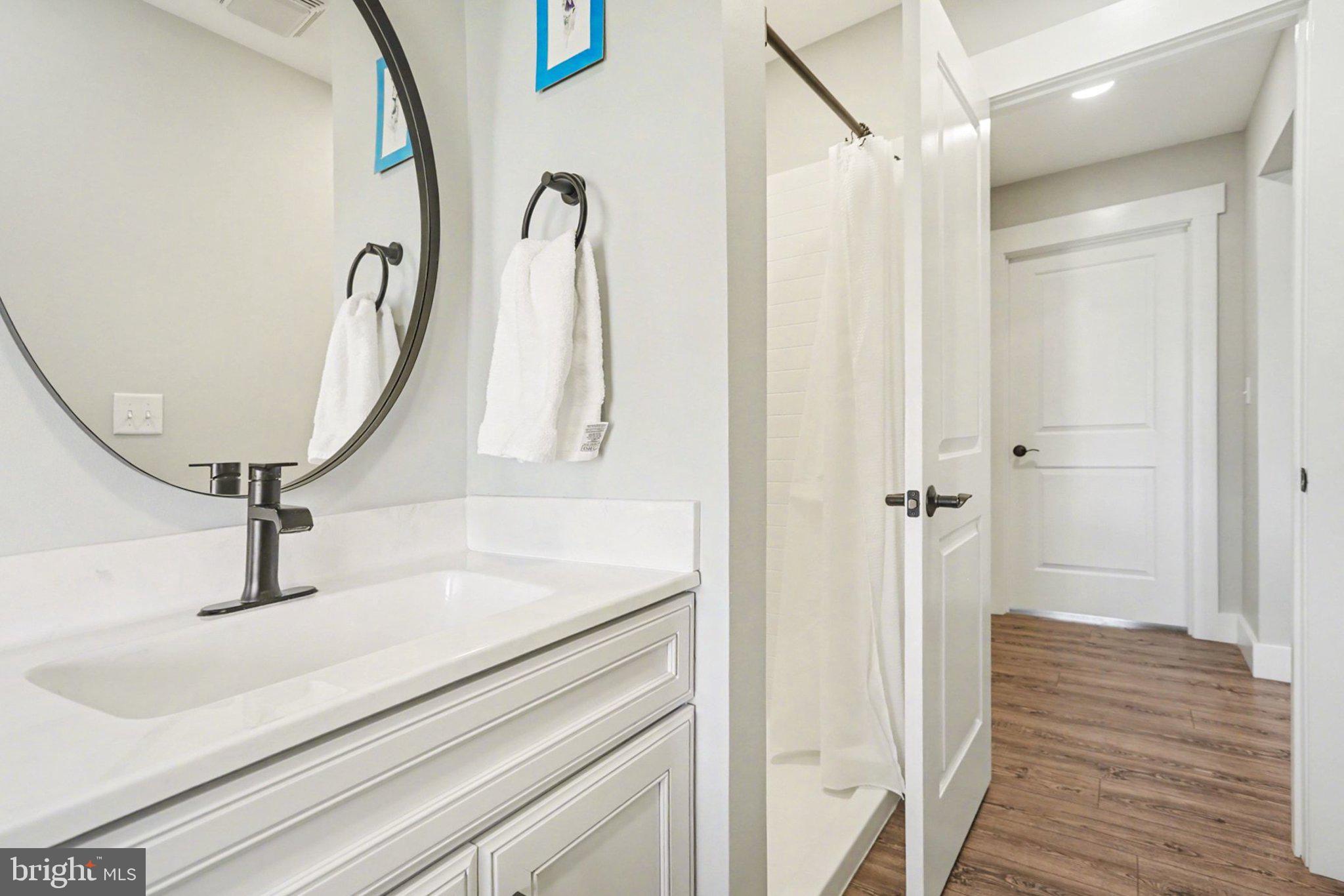 545 Pleasant View Road Lewisberry, PA 17339 - Photo 18 of 62 a view of a hallway with wooden floor and entryway
