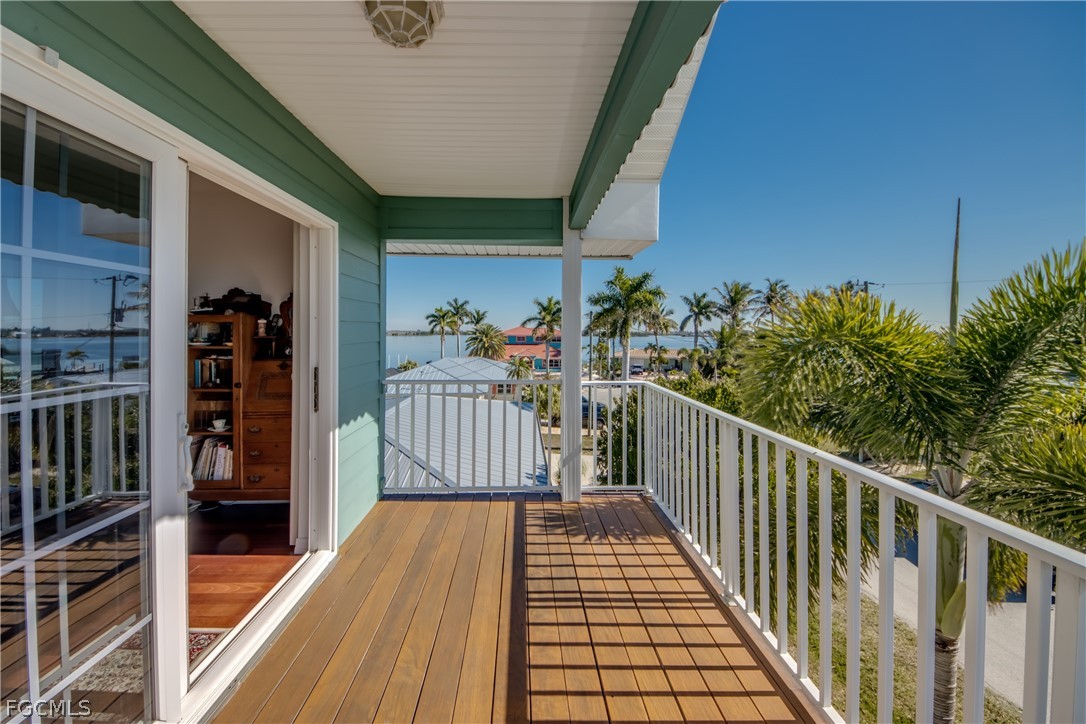 2702 Bruce Street Matlacha, FL 33993 - Photo 38 of 50 a view of a balcony