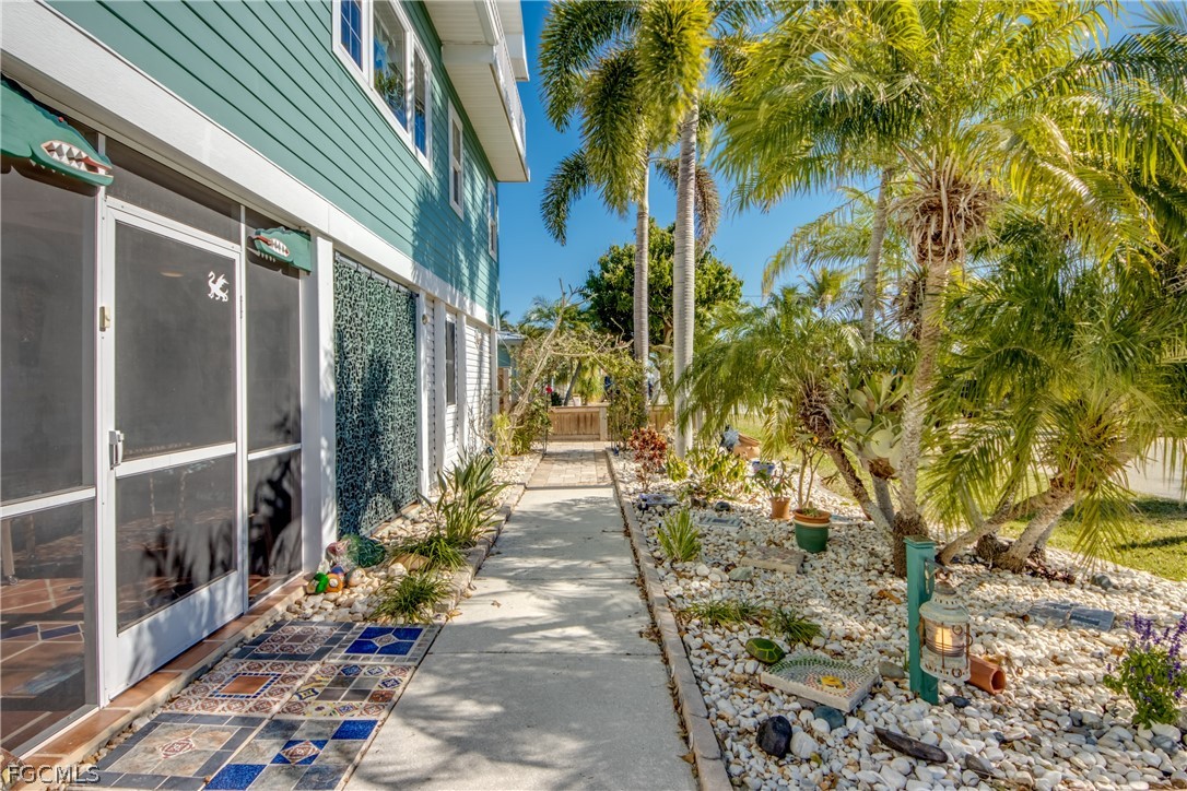 2702 Bruce Street Matlacha, FL 33993 - Photo 8 of 50 a view of a pathway with an outdoor space