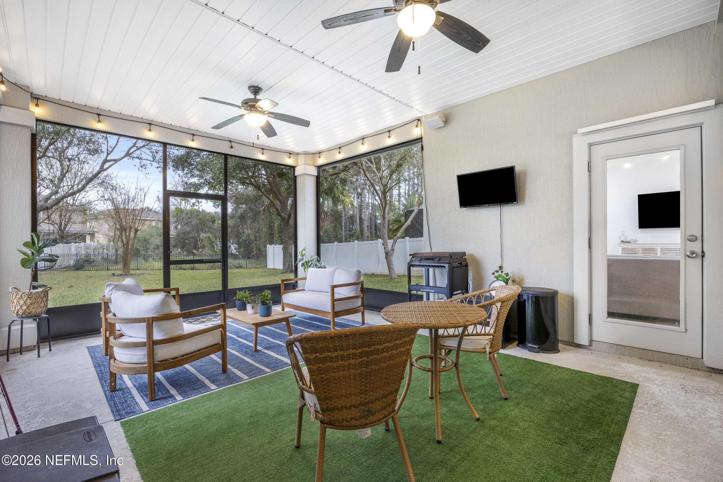 57 Puritan Road Ponte Vedra, FL 32081 - Photo 3 of 14 Covered and Screened Lanai