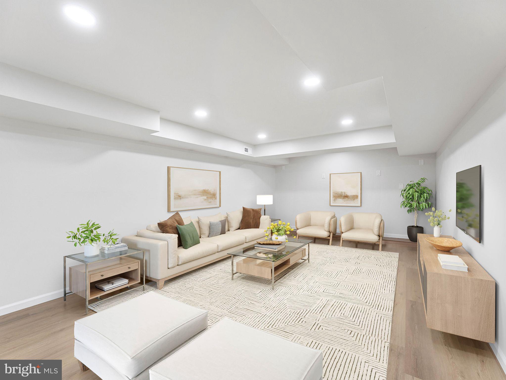 535 Main Street Glendora, NJ 08029 - Photo 27 of 33 a living room with furniture or couch and a flat screen tv