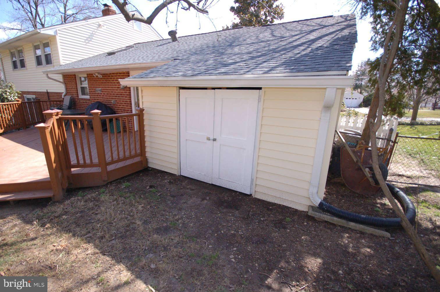 3124 Castleleigh Road Silver Spring, MD 20904 - Photo 26 of 30 Storage Shed