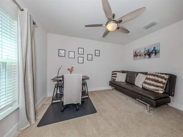 a view of park with tree s