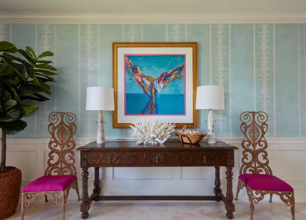 300 Indian Road Palm Beach, FL 33480 - Photo 4 of 42 a living room with furniture and a potted plant
