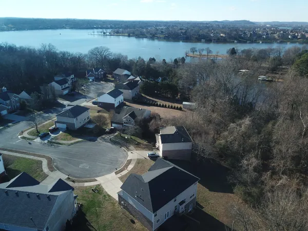 a view of a lake from balcony