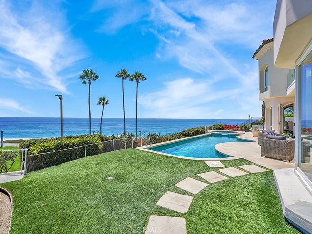 a view of an ocean beach