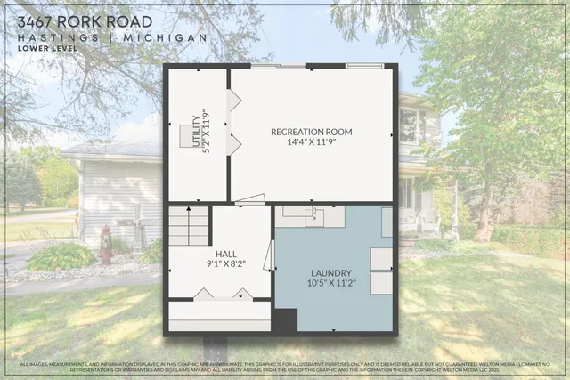 $341,900 | 3467 Rork Road, Hastings, MI 49058
